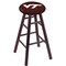 Holland Bar Stool Co Oak Bar Stool, Dark Cherry Finish, Virginia Tech Seat RC30OSDC - alternate 1